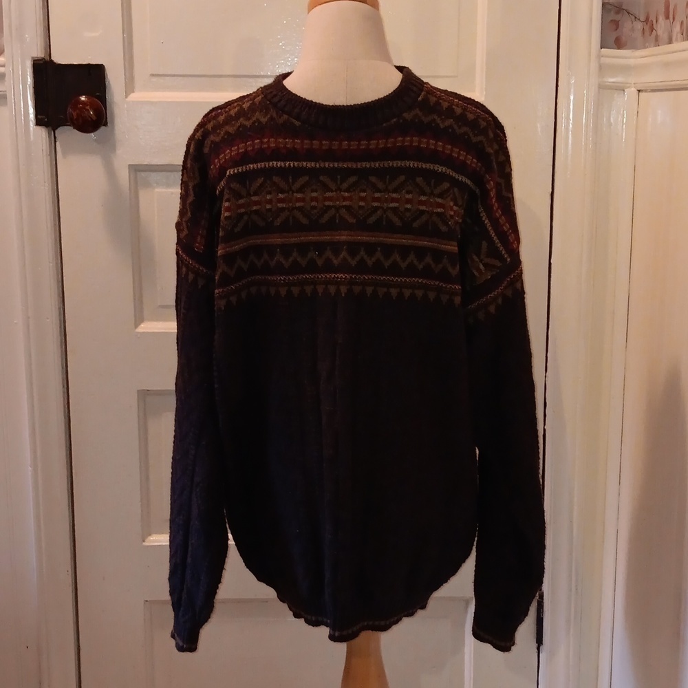 Bill Blass men's XL crew neck sweater